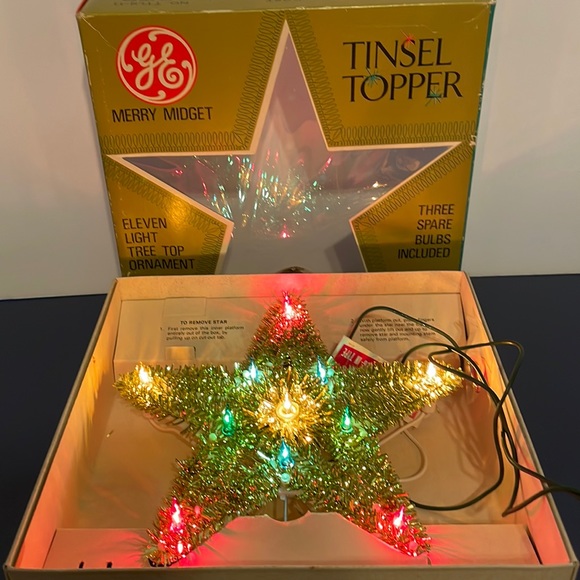 GE Merry Midget Holiday Vintage 965 Japan Ge Christmas Tree Light